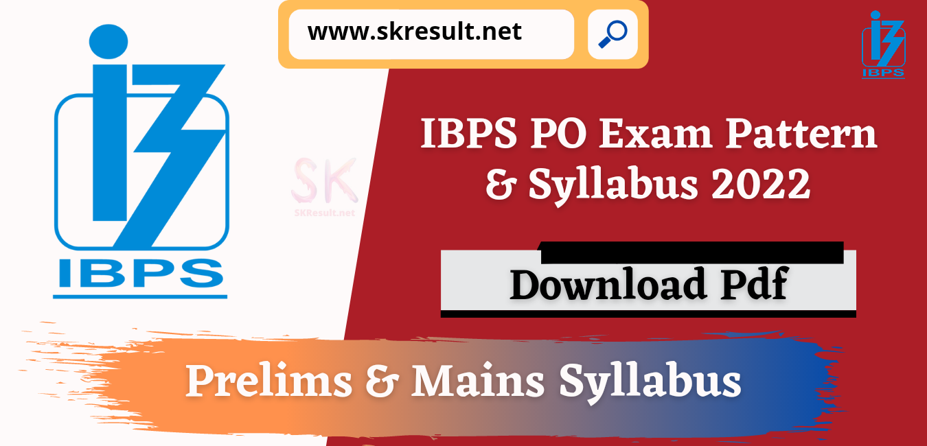 IBPS PO Syllabus 2021 PDF Download