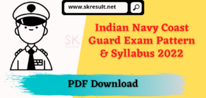 Indian Coast Guard Syllabus 2022 in Hindi PDF Download