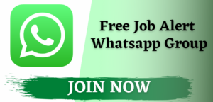 Free Job Alert WhatsApp Group Link 2022