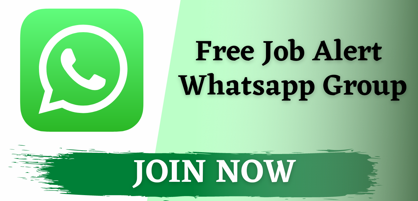 Free Job Alert WhatsApp Group Link 2023