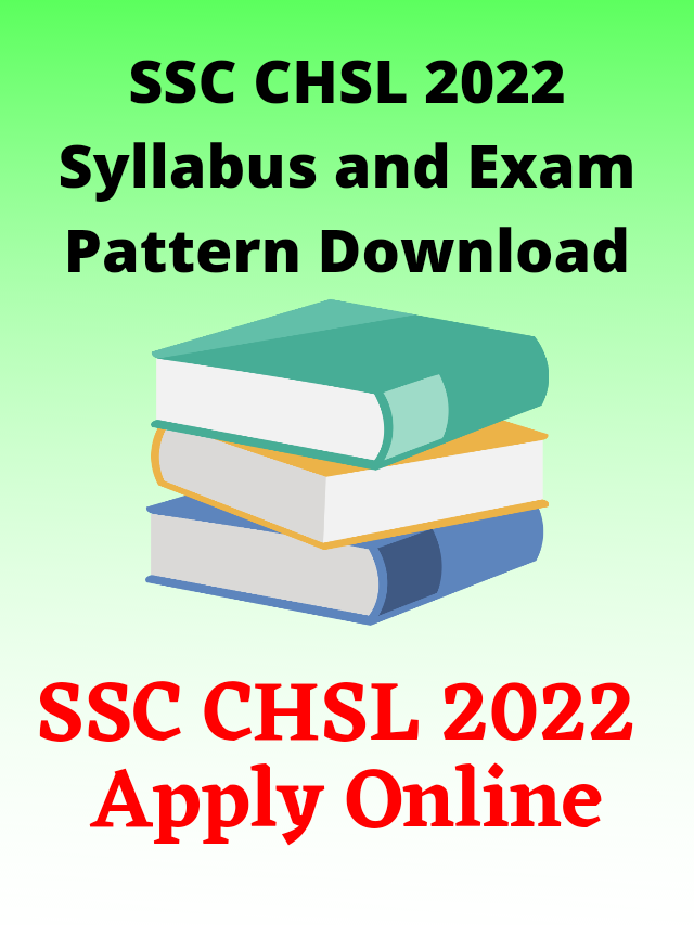 SSC CHSL Syllabus 2022 in Hindi PDF