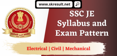 SSC JE Syllabus 2022 in Hindi PDF Download