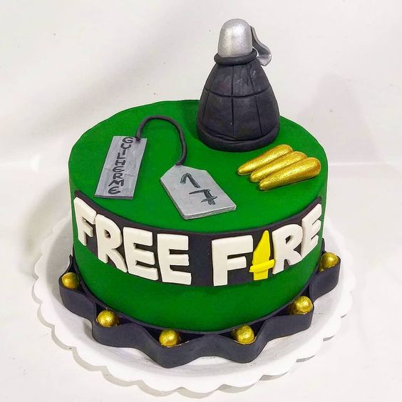 Free Fire Cake Birthday Cake Free Fire Cake Design Images for Birthday [Top 15]