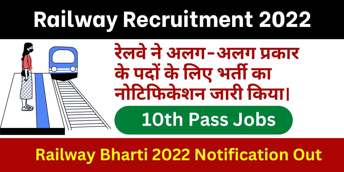 Railway Recruitment 2022 10th Pass Apply Online