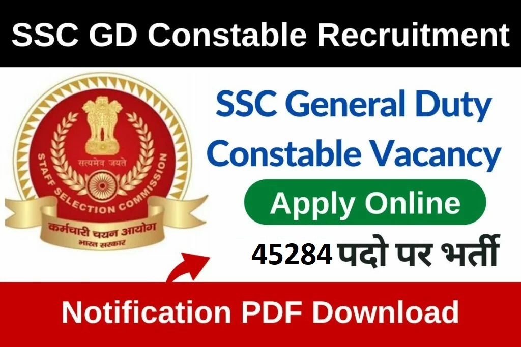 SSC GD Constable Apply Online