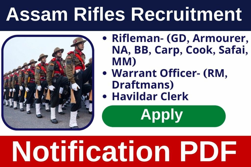 Assam Rifles Recruitment 2023 