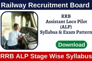 RRB ALP Syllabus 2024 PDF Download