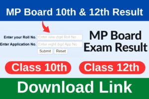 MP Board Result 2024 Class 10th & 12th mpbse.nic.in Direct Link