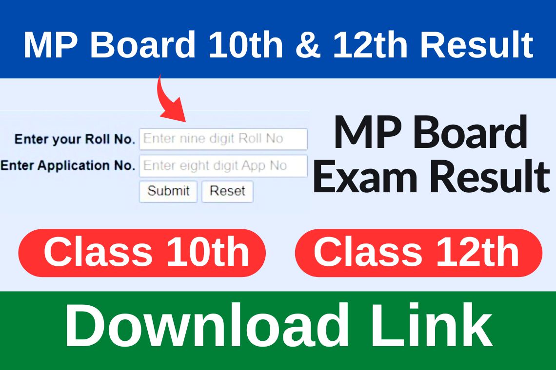 MP Board Result 2023 Class 10th & 12th mpbse.nic.in Direct Link