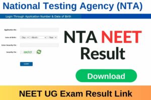 NEET Result 2023 Release Date & Time