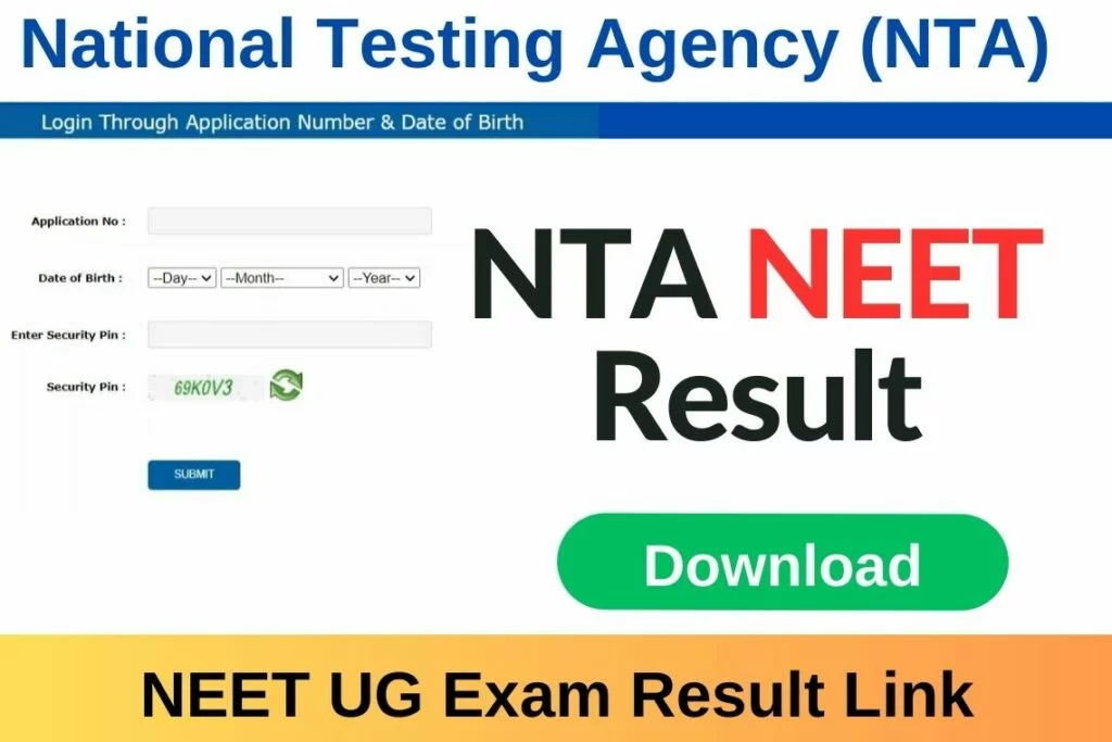 neet.nta.nic.in Result 2023 Direct Link